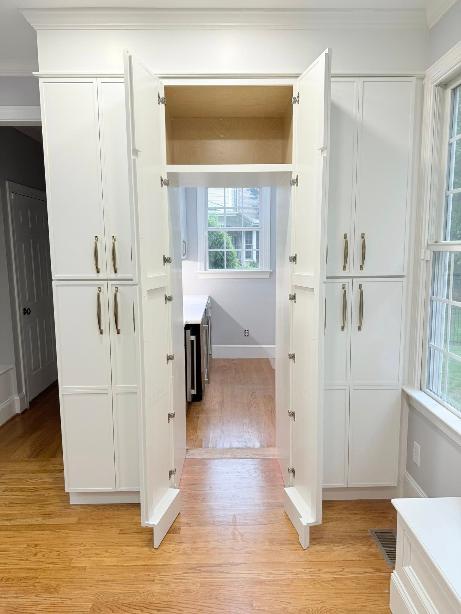 Custom pantry storage